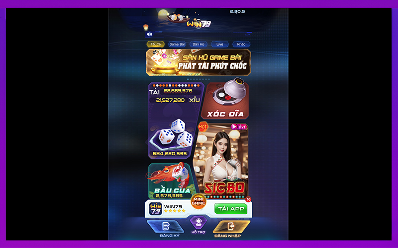 Giao diện thân thiện, tối ưu cho người dùng di động