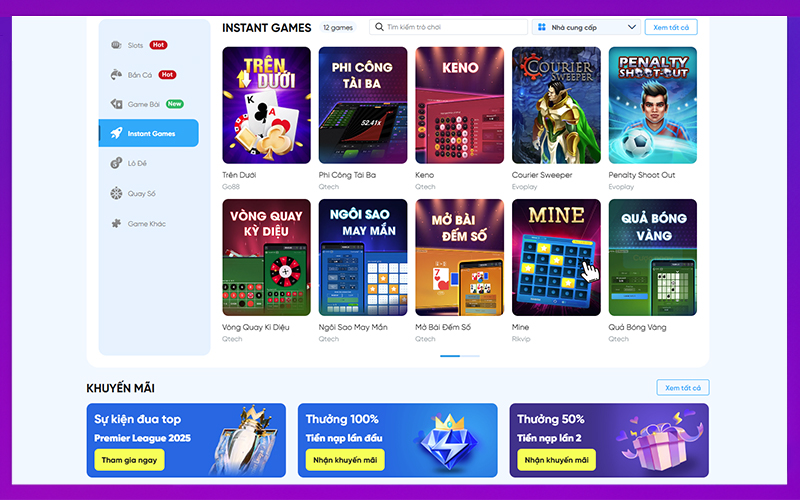 Trải nghiệm 8Live ổn định, phản hồi nhanh ở mọi thao tác