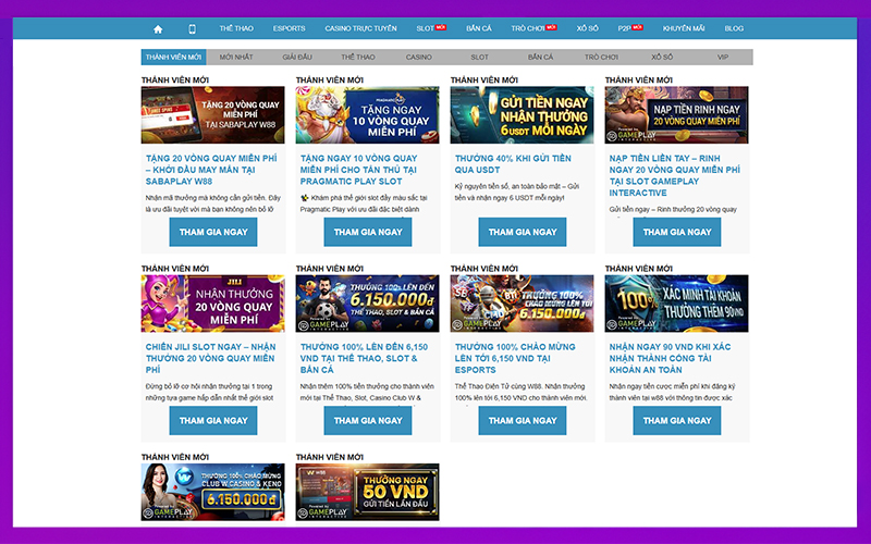 Ưu đãi 2025 hấp dẫn với thưởng chào mừng và hoàn tiền